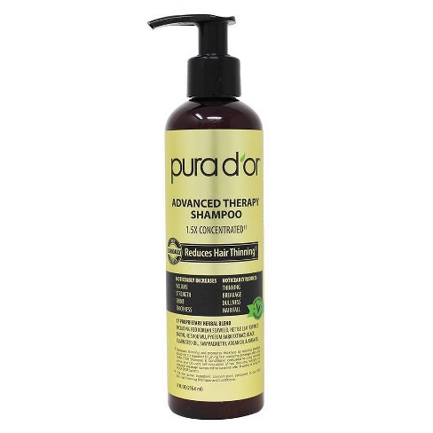 PURA D'OR Dor Advanced Therapy System Shampoo & Conditioner Reduce Thinning  24oz