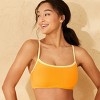 Women's Contrast Binding Bralette Bikini Top - Wild Fable™ - 3 of 4