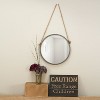 Caution Free Range Children 14 x 10.5 inch Rustic Distressed Wood Wall Sign - Foreside Home & Garden - 4 of 4