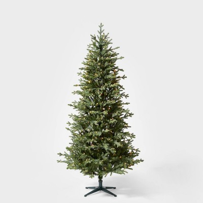 7ft Pre-lit Balsam Fir Artificial Christmas Tree Clear Lights - Wondershop™