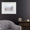 Trademark Fine Art - Uu  The Winter Swan Matted Framed Art - image 2 of 4