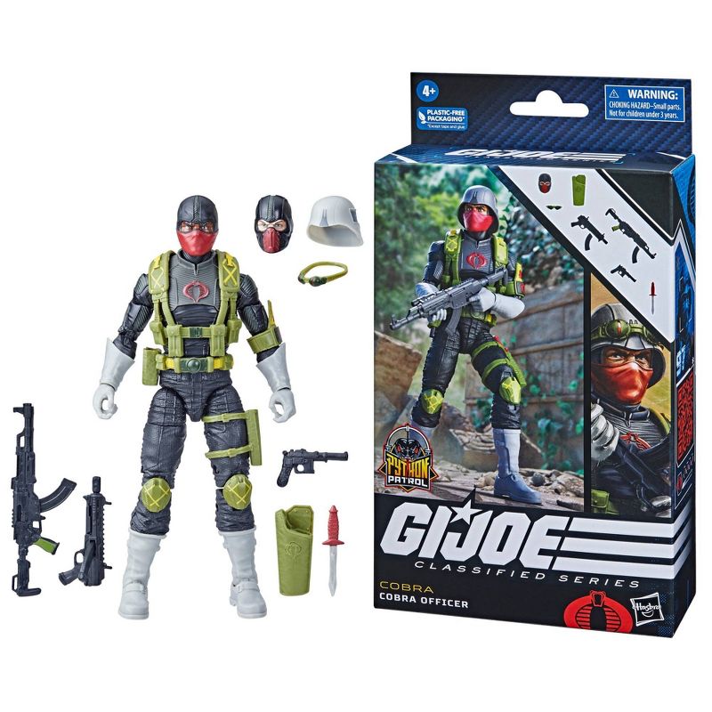 G.I. Joe Classified Python Patrol Cobra Officer Action Figure (Target Exclusive), 4 of 13
