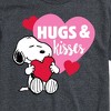 Men's - Peanuts - Snoopy Hugs And Kisses Short Sleeve Graphic T-Shirt - 2 of 4