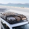 VEVOR Roof Rack Basket, 64 x 50 x 4.1 in, Universal Rooftop Cargo Carrier with Two 35.4 x 39.4 in Cargo Net,150 lbs Max Car Top Luggage Holder, Black - 2 of 4