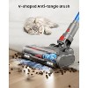 Itopfox Cordless Vacuum Cleaner, 50KPa 600W 65Mins, Anti-Tangle Self-Standing Stick with Scented Tablet, Upgraded Dust Cup Scraping for Carpet/Floors - 4 of 4