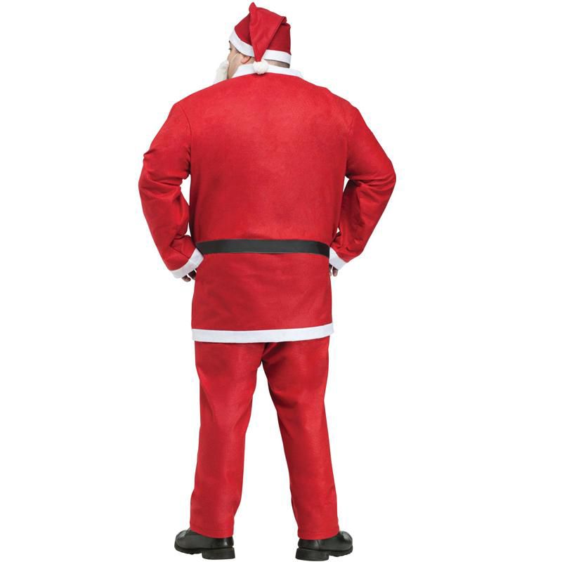 Fun World Pub Crawl Santa Suit Plus Size Men's Costume, 2 of 3