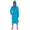 Sesame Street Robe Cookie Monster Adult Faux Fur Hooded Bathrobe - 4 of 4