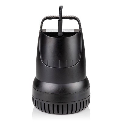 Alpine Black 2100GPH Submersible Waterfall and Fountain Pump