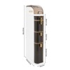 YIYIBYUS  4-Tiers Free Standing Toilet Cabinet with Drawers for Small Sapce, Bedroom, Living Room - 4 of 4