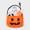Pumpkin Pail Cat Ball Plush Toy Set - 6pk - Boots & Barkley™ - 2 of 3