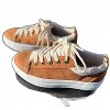 Women's Wo Furry Lace Up Low Top Sneakers - Mars Sky Shoes - 3 of 4