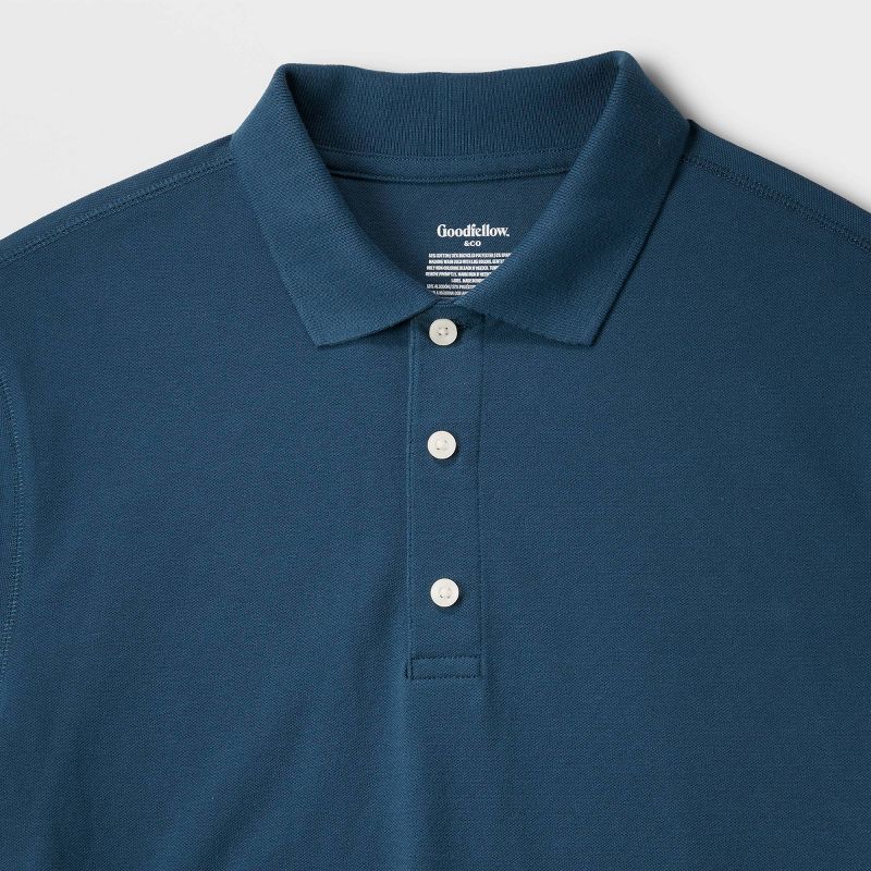 Men&#39;s Adaptive Seated Fit Polo Shirt - Goodfellow &#38; Co&#8482;, 4 of 5