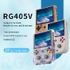 Voacle RG405V Retro Handheld Game Console , Unisoc Tiger T618 Android 12 System 4.0 Inch IPS Touch Screen Support 5G WiFi Bluetooth 5.0(Purple) - 2 of 4