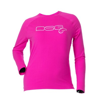 Dsg Outerwear Solid Shirt, Upf 50+ In Bubble Gum, Size: 2xl : Target