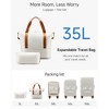Carry On Luggage With Laptop Compartment And Front Pocket, Airline Approved - Spinner Wheels, TSA Lock, Includes Toiletry Bag - 3 of 4