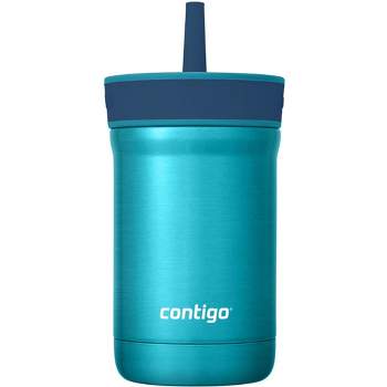 Contigo Kid's 12 oz. Leighton Spill-Proof Stainless Steel Tumbler with Straw