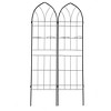 NicBex Garden Trellis Trellis for Climbing Plants，Outdoor Simple Rustproof Trellis, Patio Flower Support for Garden - 4 of 4