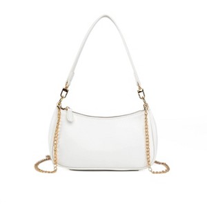 Shoulder Bag for Women with 2 Removable Straps and Zipper Closure Crossbody Bags - 1 of 4