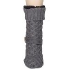Womens Sweater Design Super Thick Comfy Non-Skid Slipper Socks - 2 of 2