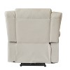 Power Recliner Chair, Recliner for Adults, Upholstered Soft Fabric Reclining Sofa Chair for Living Room - 3 of 4