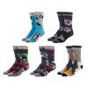 Looney Tunes Characters Large Tin Tote and Men's Crew Socks Combo Gift Set - 4 of 4