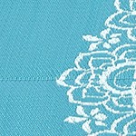 light blue/white