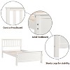 NicBex Twin Platform Bed Frame with Headboard and Footboard for Kids,Under Bed Storage,Wood Slats Support,No Box Spring Needed,Easy Assembly - 4 of 4