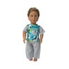 Doll Clothes Superstore Safari Scrubs For Boy And Girl 18 Inch Dolls - 2 of 4