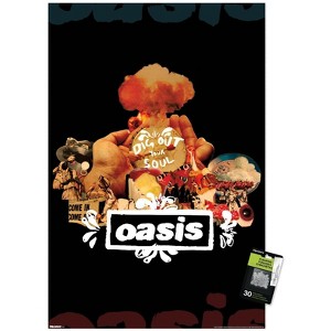 Trends International Oasis - Dig Out Your Soul Unframed Wall Poster Prints - 1 of 4