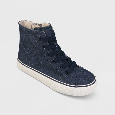 Boys' Colby Lace-Up Zipper Sneakers - Cat & Jack™