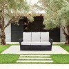 Courtyard Casual Cheshire Recline Sofa Two End Seats Reclines   Solution Dyed Acrylic with EverBloc DWR Treatment - 2 of 4