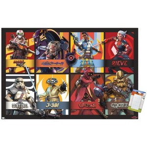 Trends International Star Wars: Hunters - Grid Unframed Wall Poster Prints - 1 of 4