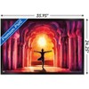 Trends International PD Moreno - Fine Art - Yoga Morning Sun Framed Wall Poster Prints - 3 of 4