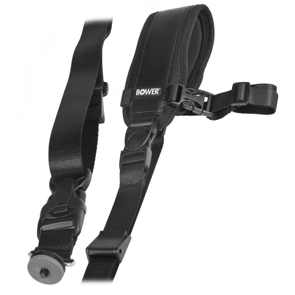 UPC 636980670706 product image for Bower Quick Release Camera Strap for Canon, Nikon, Sony, Fuji - Silver (SS5000) | upcitemdb.com