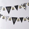 Big Dot of Happiness 30 Piece Hello College - Graduation Party Pennant Triangle Banner - 2 of 4