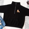 Simply Sage Market Just Roll With It Rollerskate Quarter Zip Fleece - 2 of 4