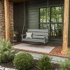POLYWOOD Lakeside Outdoor Patio Garden Swing Bench - 3 of 3
