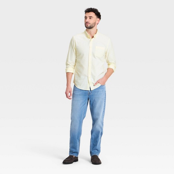 Camisa Oxford de manga larga para hombre, uso diario - Goodfellow & Co™ 3