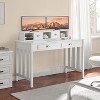 Yaheetech Writing Computer Desk Modern Work Station Removable Floating Organize - 2 of 4
