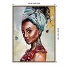 Amanti Art Lady with Butterflies by Design Fabrikken Framed Canvas Wall Art - 4 of 4