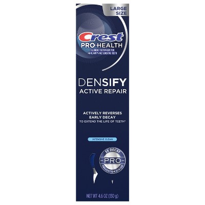 Crest Pro-Health Densify Toothpaste, 4.6 oz, Anticavity, Antibacterial Fluoride Toothpaste, Intensive Clean, Enamel Protection, Plaque Control