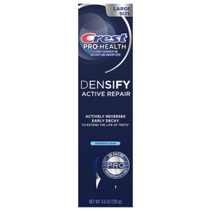 Crest Pro-Health Densify Toothpaste, 4.6 oz, Anticavity, Antibacterial Fluoride Toothpaste, Intensive Clean, Enamel Protection, Plaque Control - 1 of 3