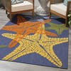 Nourison Aloha Coastal Starfish Outdoor Area Rug - 2 of 4