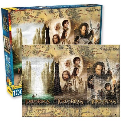 NMR Distribution The Lord of the Rings Triptych 1000 Piece Jigsaw Puzzle