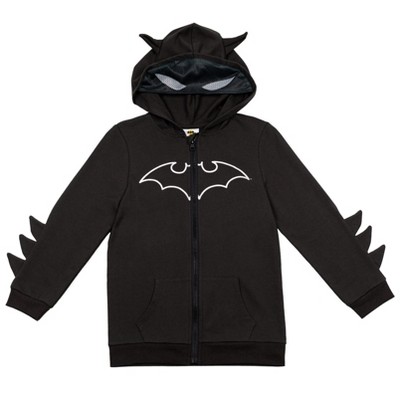 Dc Comics Justice League Batman Toddler Boys Fleece Zip Up Cosplay ...