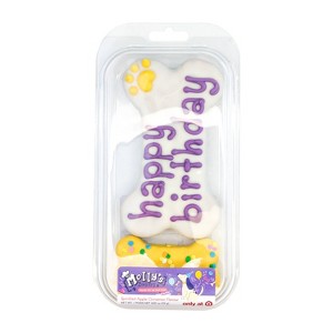 Molly's Barkery Birthday Bone All Ages Dog Treat with Apple & Cinnamon Flavor - 4.20oz - 1 of 4