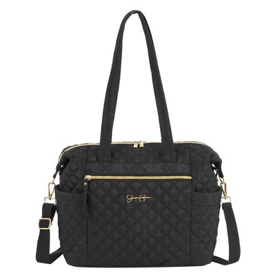 Image of Jessica Simpson Quilted Tote - Black