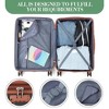 28in Hardside Carry On Luggage with Spinner Wheels, Expandable Lightweight Suitcase with TSA Lock, Durable Hardshell Cabin Luggage - 4 of 4