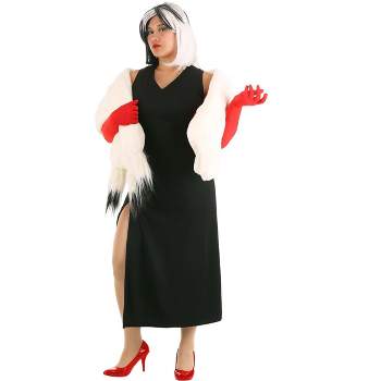 HalloweenCostumes.com 101 Dalmatians Women's Plus Size Cruella De Vil Costume.