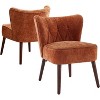 Acekool Velvet Accent Chair - 2 of 4